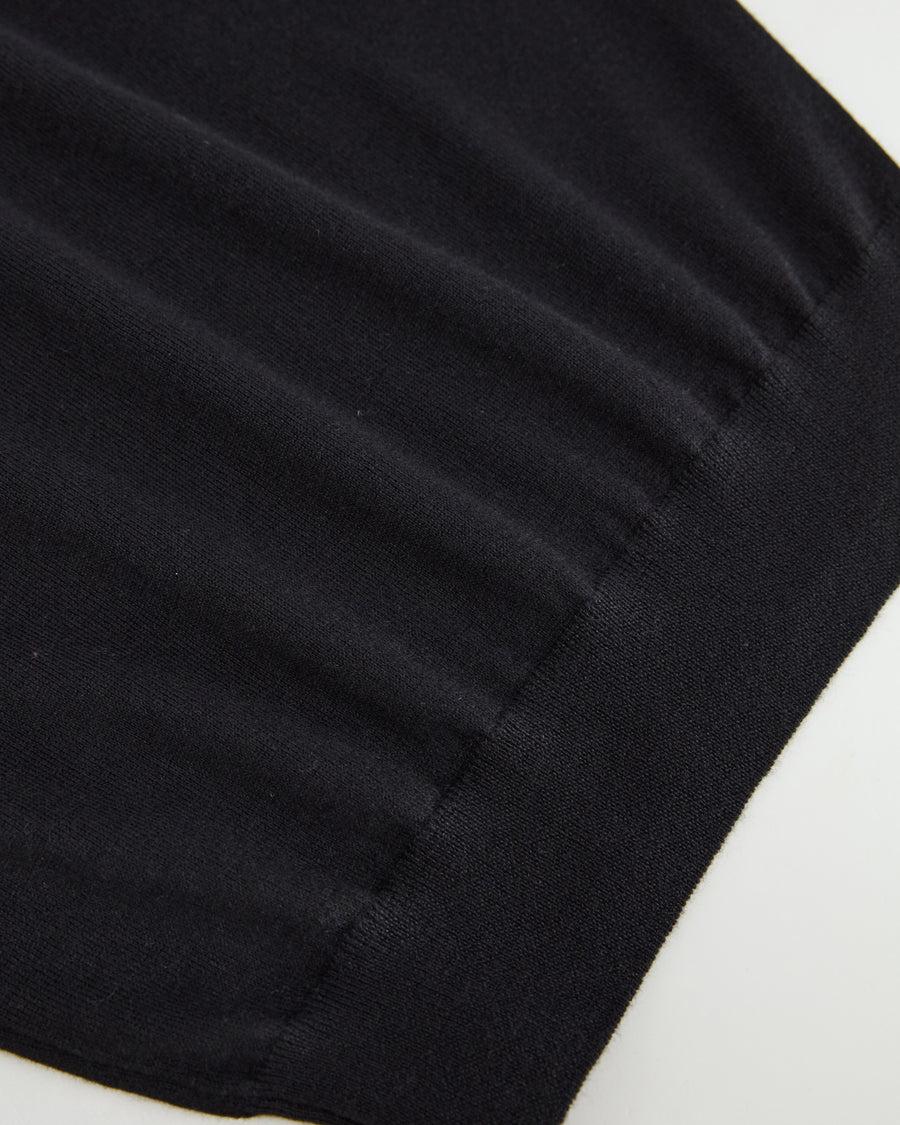 Scaglione TURTLE NECK SLIM KASHSILK BLACK Offerte