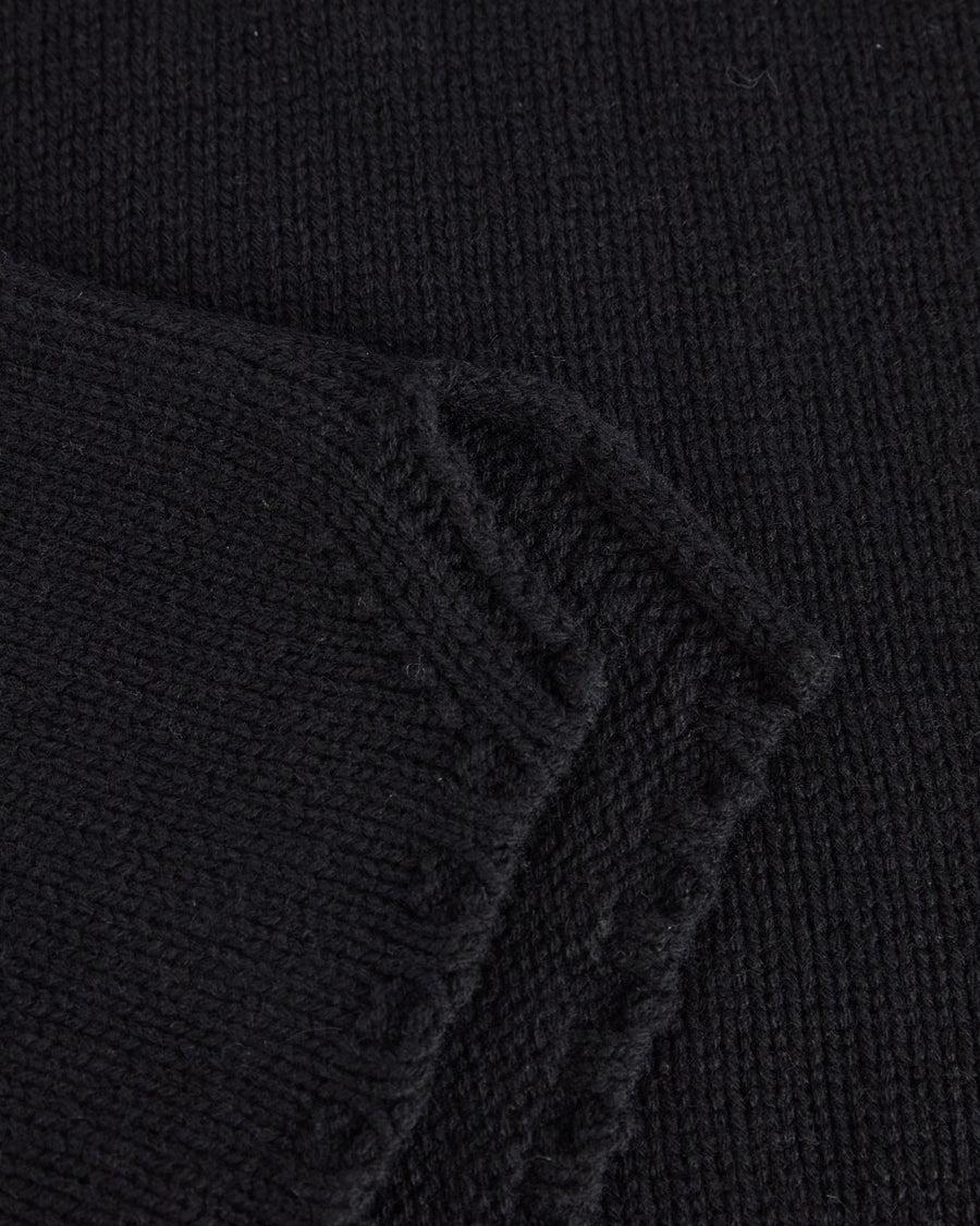 Scaglione MOCK NECK RAGLAN SUPERSOFT BLACK Vendite Flash