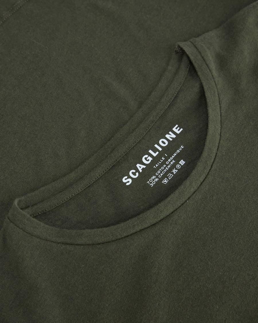 Scaglione ROUNDNECK BASIC CASH/COT FOREST Presa