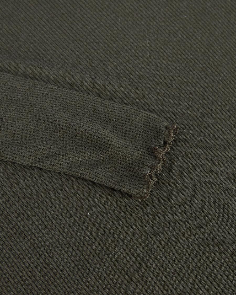 Scaglione TURTLENECK RIBBED MICROMODAL KAKI Saldi
