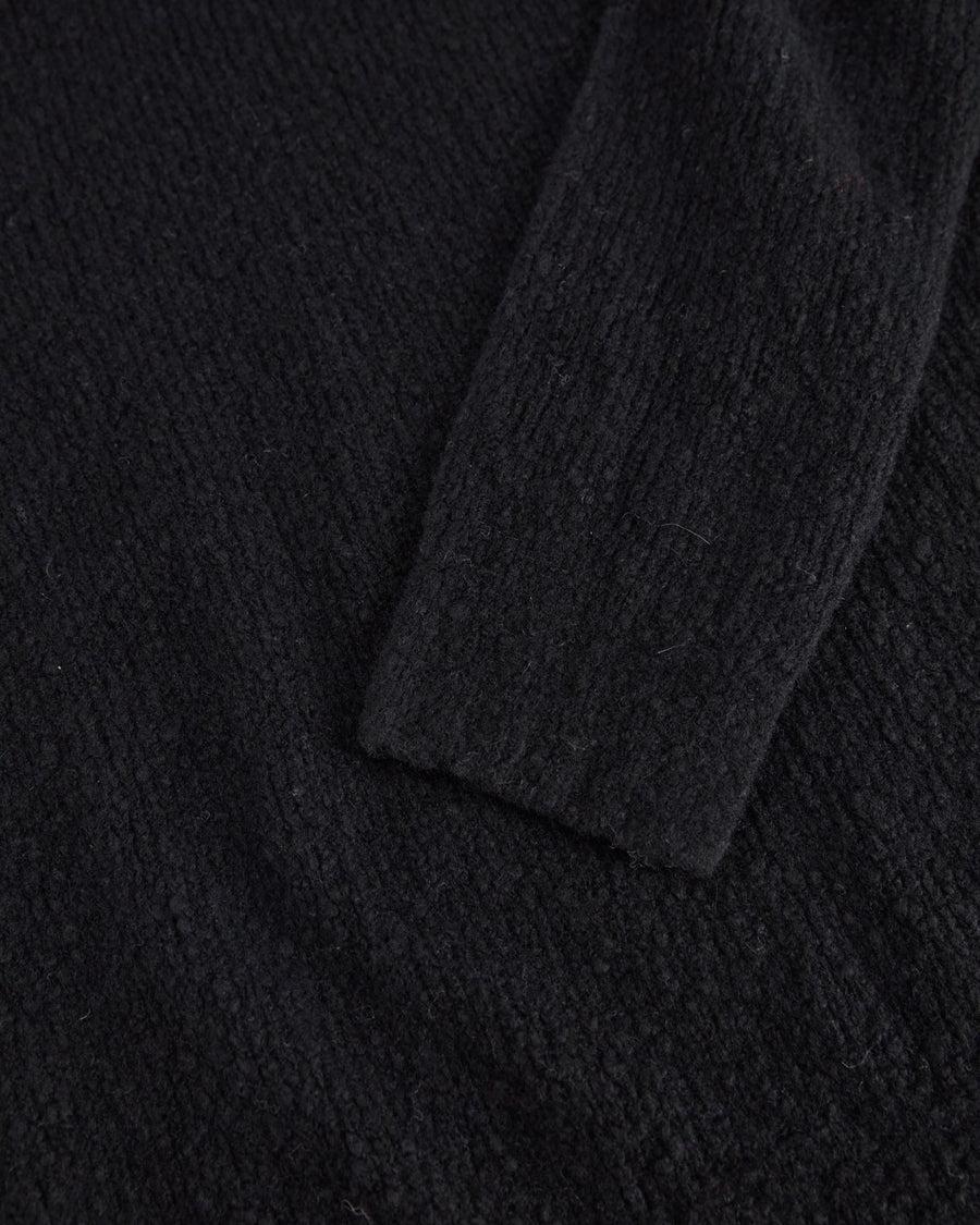 Scaglione TURTLE NECK SLIM PUFFED CASHMERE BLACK I Più Venduti