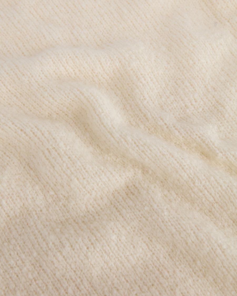 Scaglione ROUND NECK SLIM PUFFED CASHMERE SEAMLESS MILK 2025