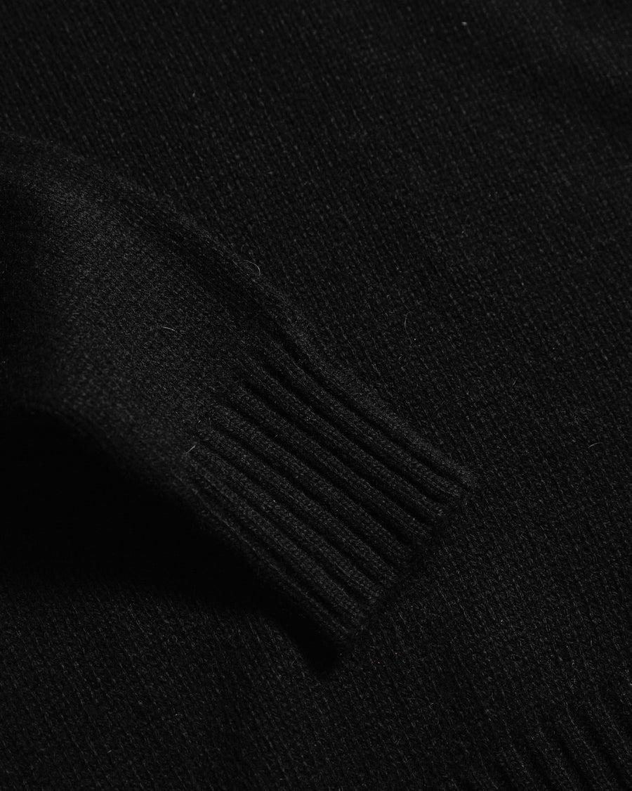 Scaglione TURTLE NECK SOFT HYBRID CASHMERE BLACK 2025