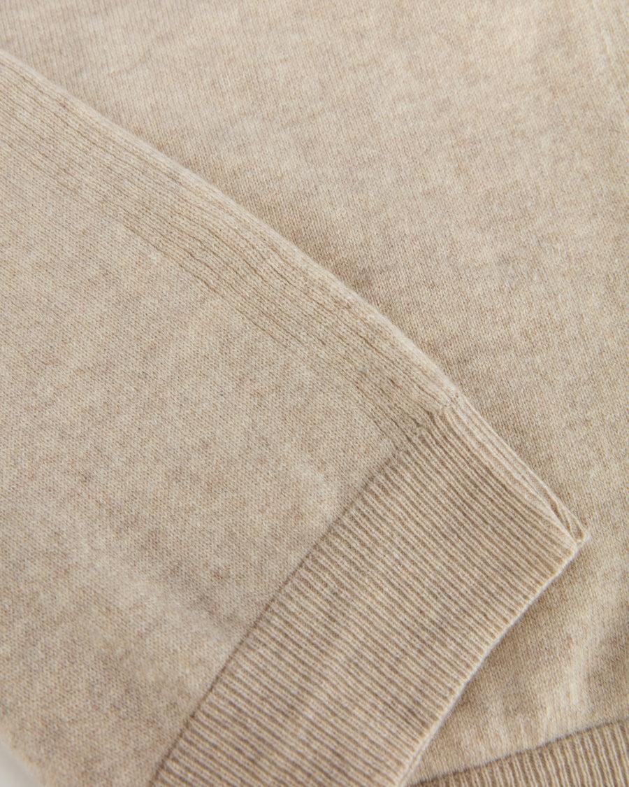 Scaglione T-SHIRT RIBBED SIDES BEIGE Affare Del Giorno
