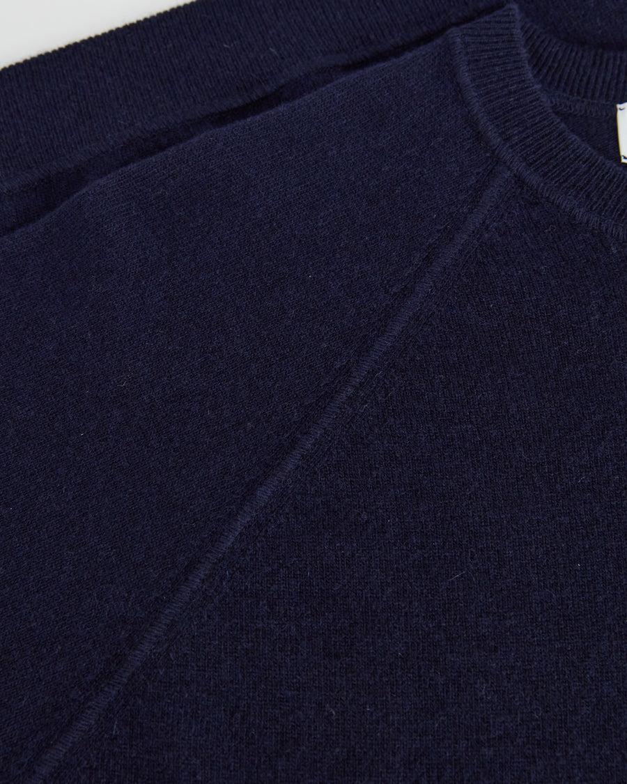 Scaglione ROUND NECK RAGLAN MIX CASH NAVY Spedizione Gratuita