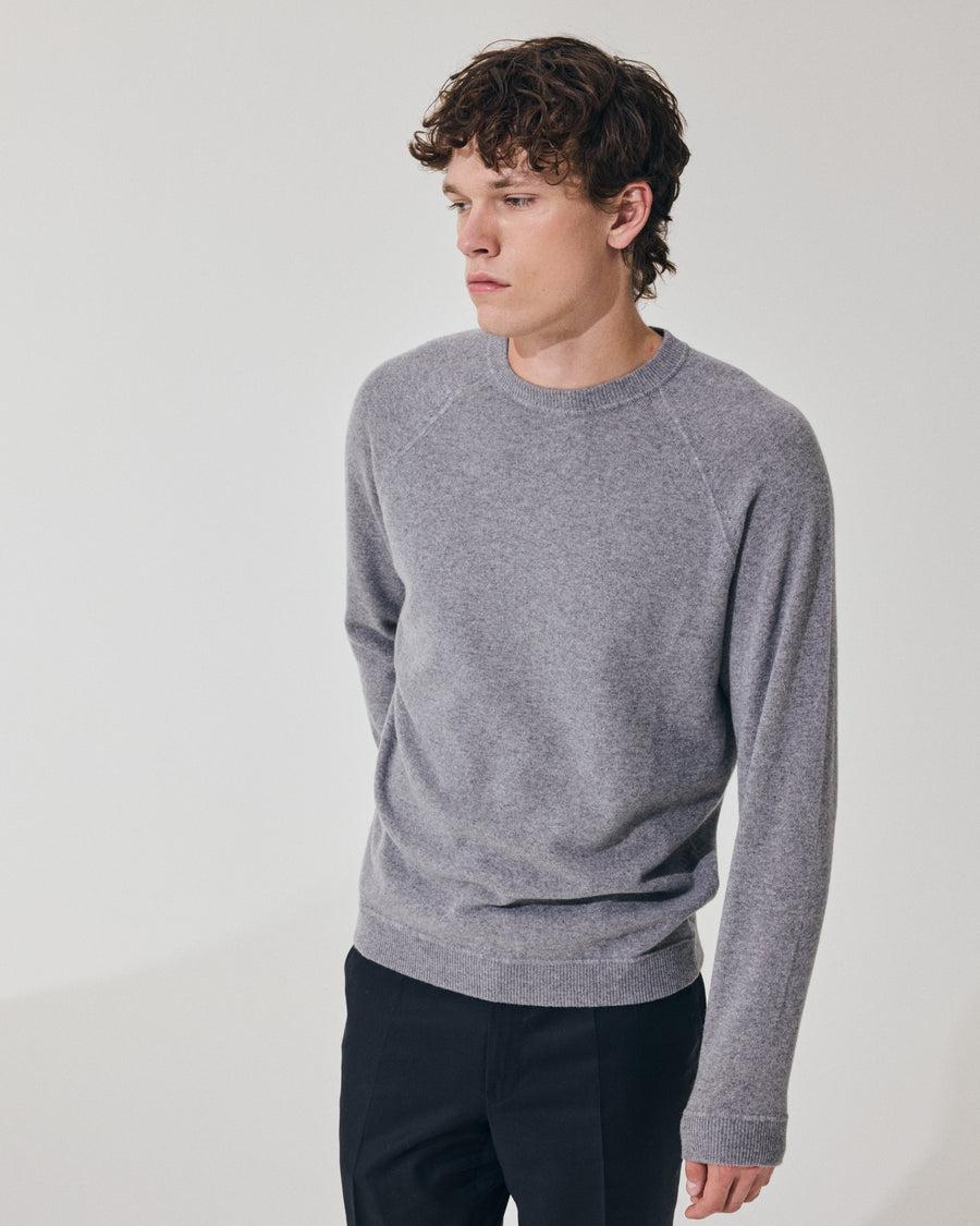 Scaglione ROUND NECK RAGLAN MIX CASH GREY Soddisfazione Garantita