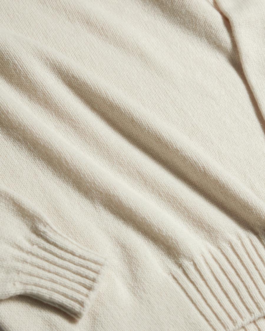 Scaglione TURTLE NECK SOFT HYBRD CASHMERE MILK In Saldo