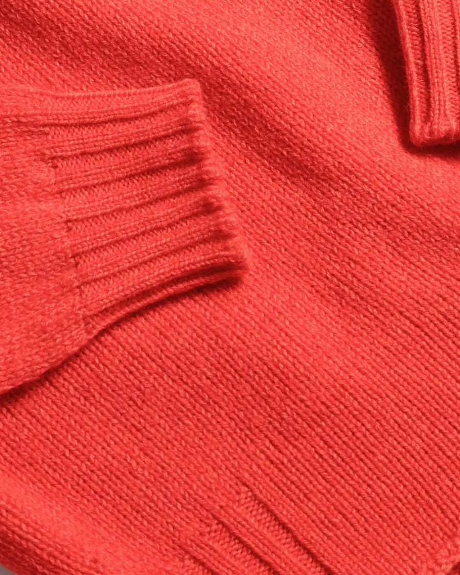 Scaglione ROUND NECK SEAMLESS SOFTWOOL CARROT Promozione