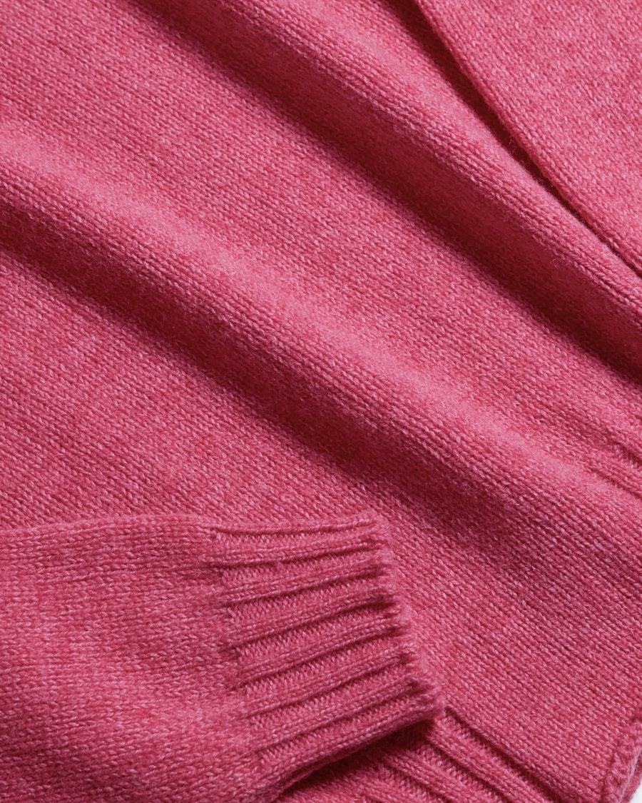 Scaglione ROUND NECK SEAMLESS SOFTWOOL PINK Spedizione Gratuita