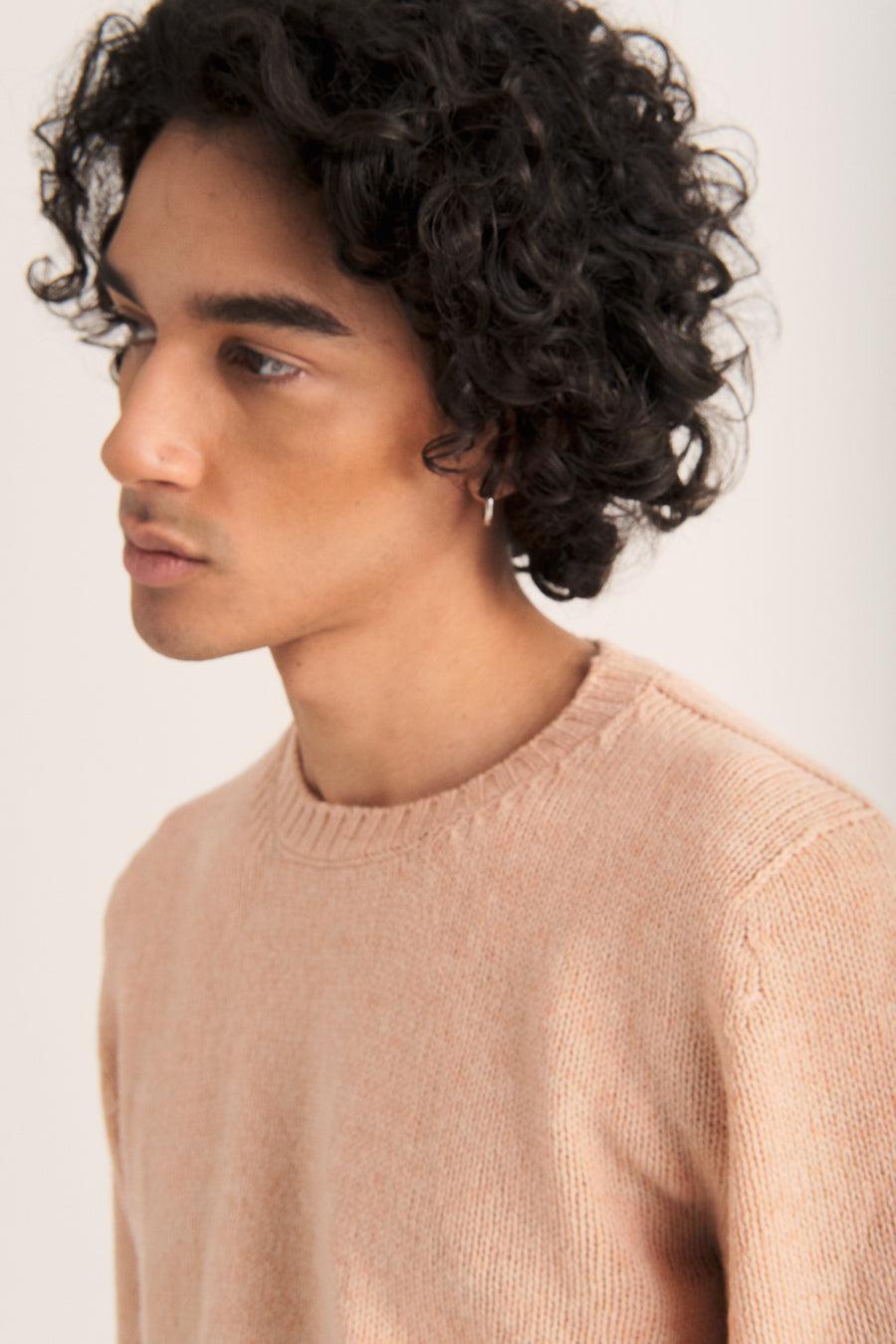 Scaglione ROUND NECK SEAMLESS SOFTWOOL BLOSSOM Pezzi Unici