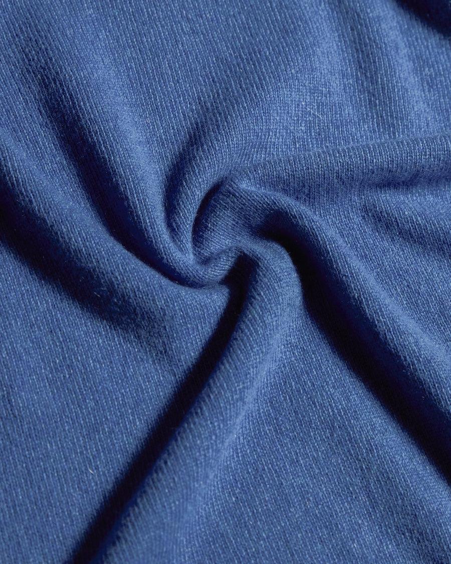Scaglione ROUND NECK SEAMLESS HYBRD CASHMERE CORNFLOWER Vendita Calda
