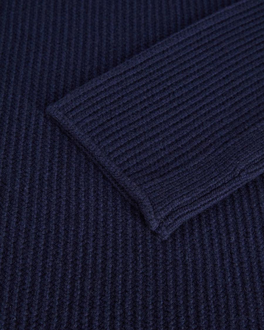 Scaglione ROUND NECK RAGLAN FISHERMAN NAVY Spedizione Gratuita