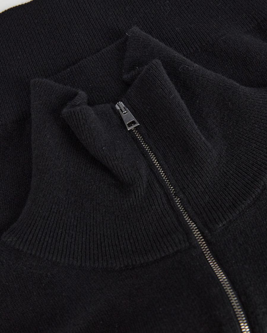 Scaglione BOMBER ZIP CASH BLEND BLACK Acquista Ora
