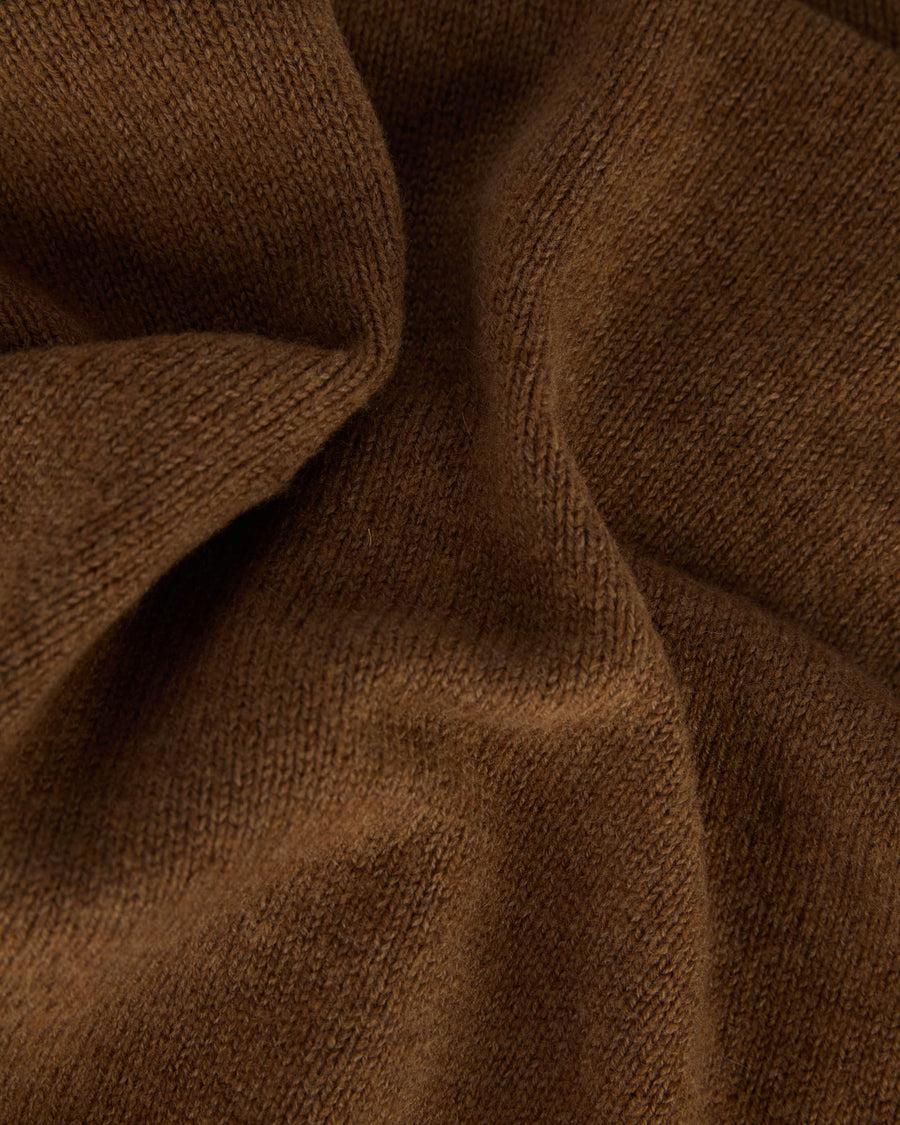 Scaglione TURTLE NECK SEAMLESS SOFTWOOL RUST Vendite Flash