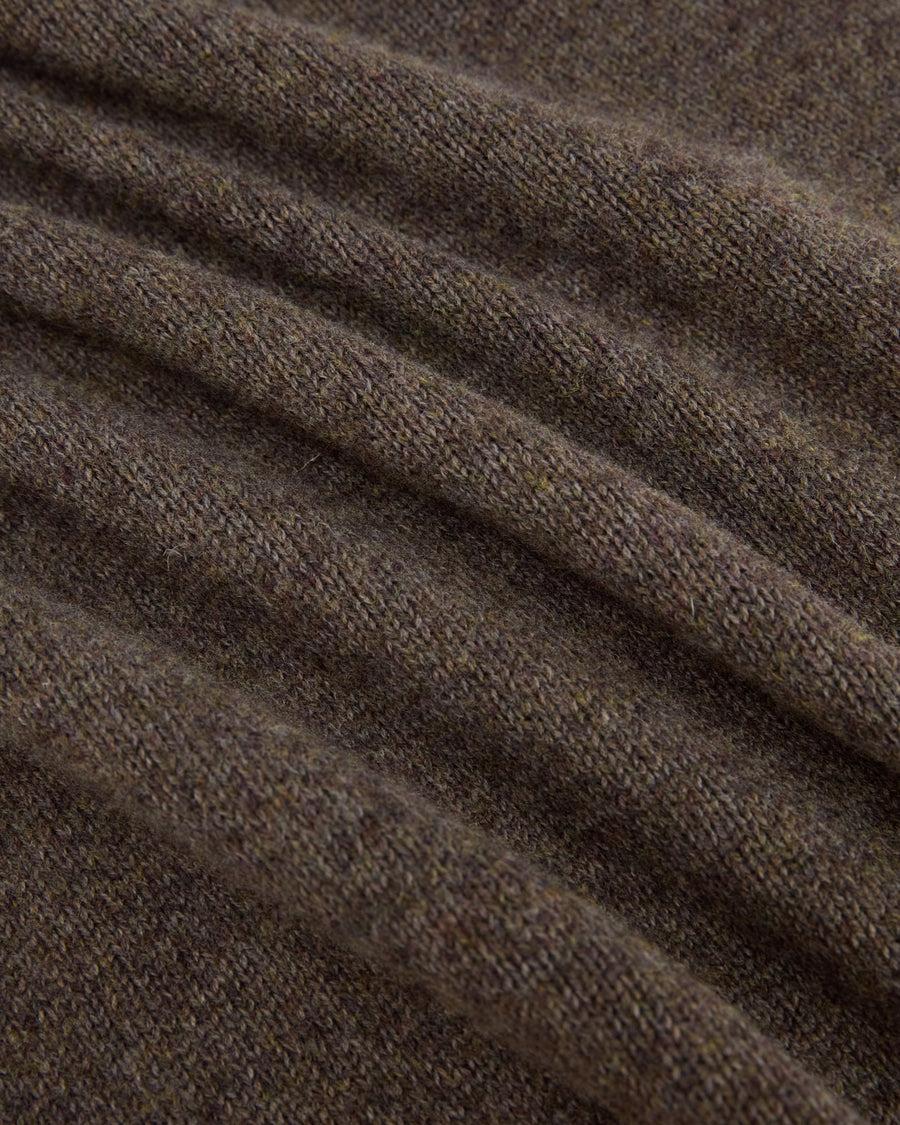 Scaglione TURTLE NECK SEAMLESS SOFTWOOL WOOD In Saldo