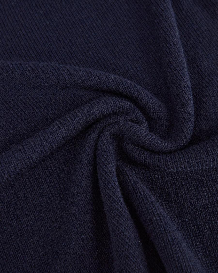 Scaglione ROUND NECK SEAMLESS SOFTWOOL DKNAVY Black Friday