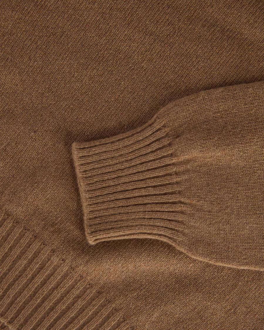Scaglione TURTLE NECK SEAMLESS HYBRD CASHMERE CASHMERE CARAMEL Offerta Pasqua