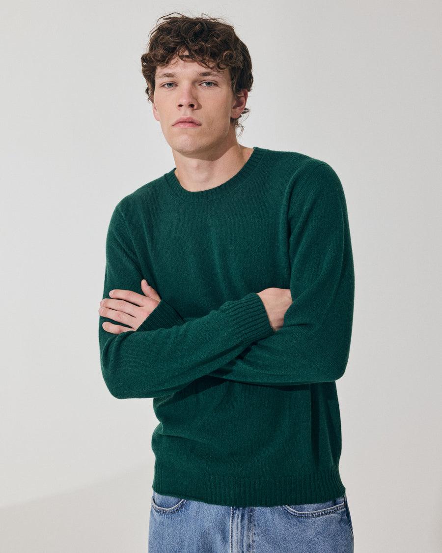 Scaglione ROUND NECK SEAMLESS HYBRD CASHMERE FOREST Offerta per la Festa della Mamma