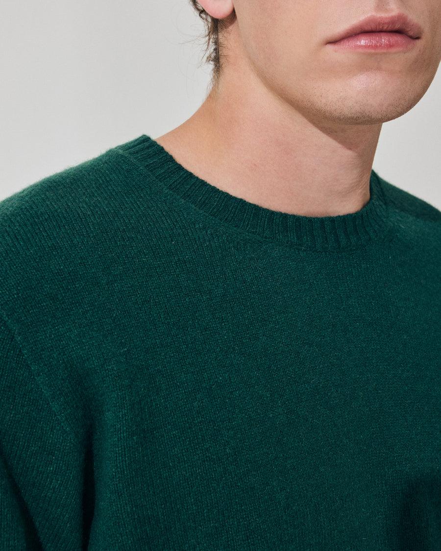 Scaglione ROUND NECK SEAMLESS HYBRD CASHMERE FOREST Offerta per la Festa della Mamma