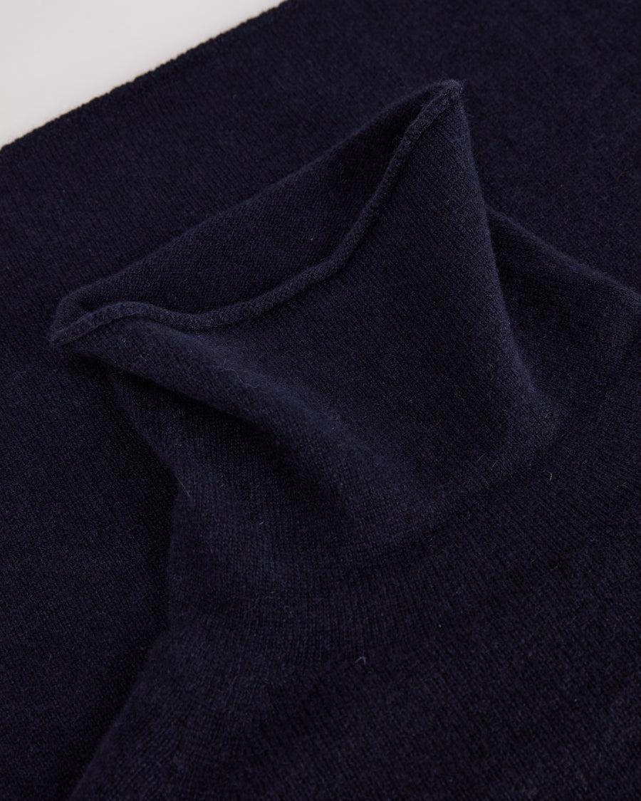 Scaglione TURTLE NECK RAGLAN SEAMLESS HYBRID CASHMERE NAVY Discount Store per i nuovi prodotti