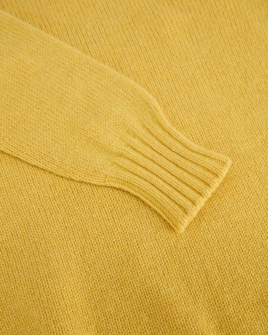 Scaglione ROUND NECK SOFT HYBRID CASHMERE YELLOW Black Friday Prezzi