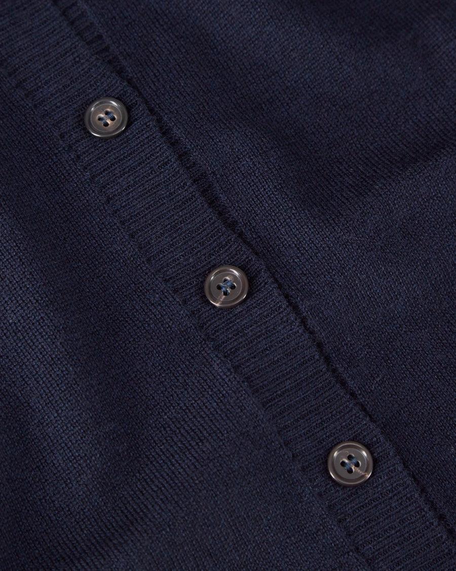 Scaglione REBECCA BASIC SLIM MERINO NAVY Italy