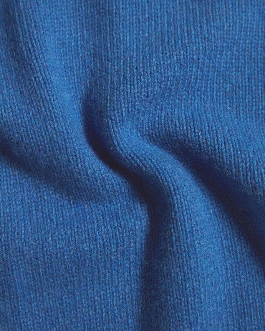 Scaglione ROUND NECK SOFT HYBRID CASHMERE CORNFLOWER Affare Del Giorno