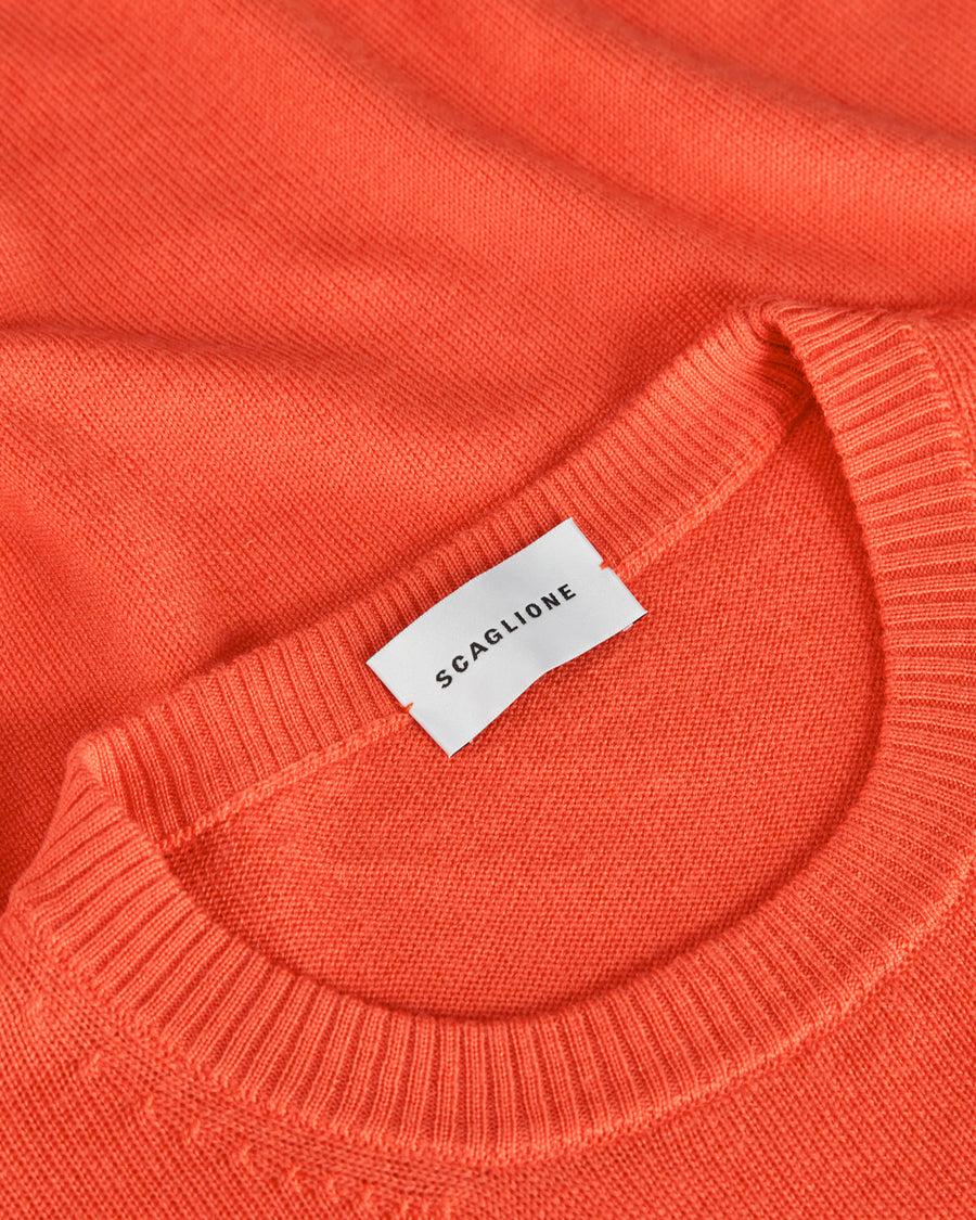 Scaglione ROUNDNECK SEAMLESS MERINO CARROT Offerta Anniversario