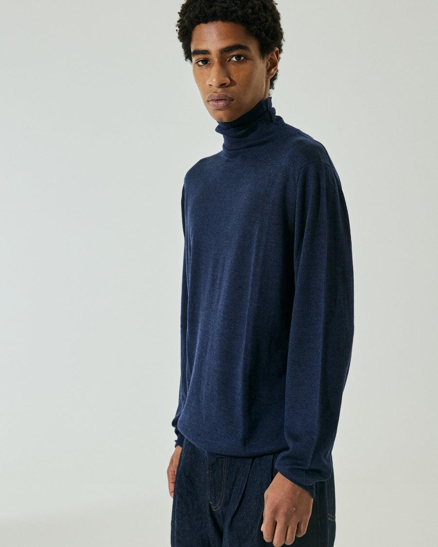 Scaglione TURTLENECK FINELUX NAVY Offerte stagionali