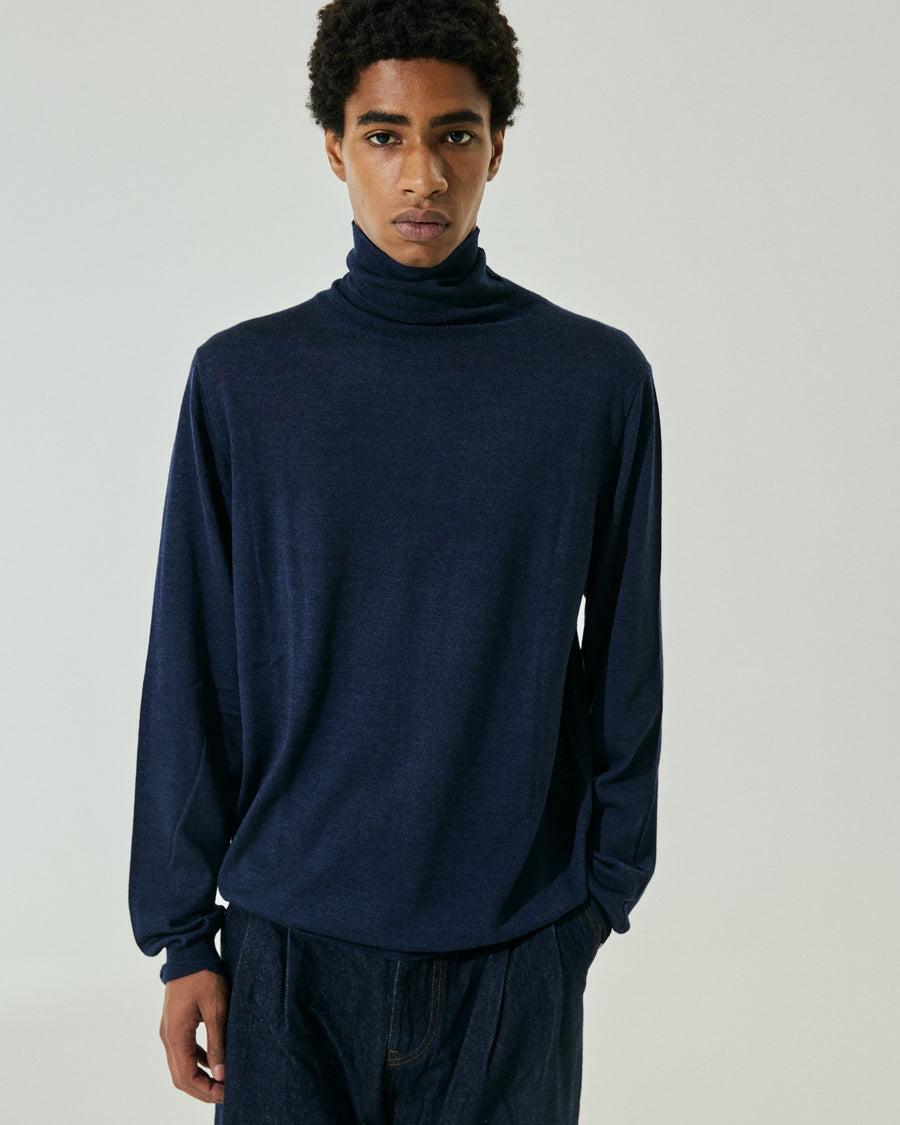Scaglione TURTLENECK FINELUX NAVY Offerte stagionali