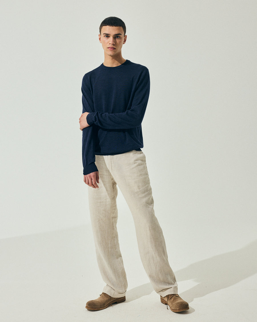 Scaglione ROUNDNECK FINELUX NAVY Offerte giornaliere