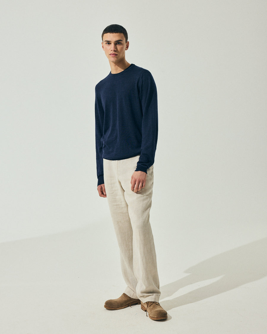 Scaglione ROUNDNECK FINELUX NAVY Offerte giornaliere