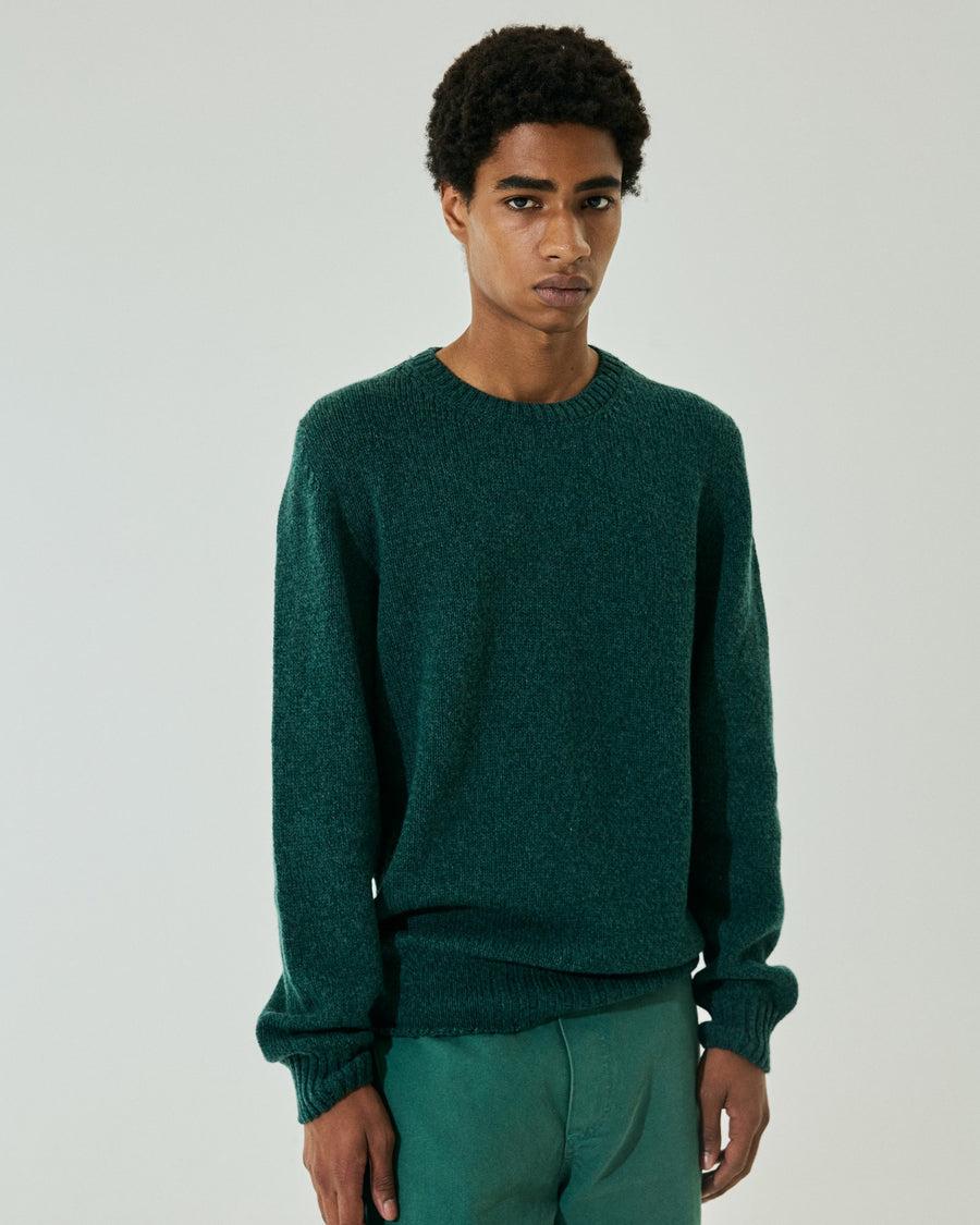 Scaglione ROUNDNECK SEAMLESS SOFTWOOL TEAL Ultimo giorno