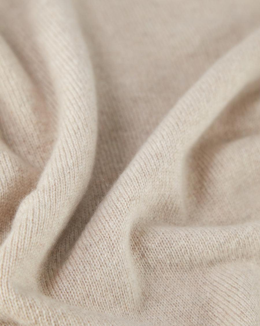 Scaglione ROUNDNECK SEAMLESS HYBRD CASHMERE CASH BEIGE Solo un giorno rimasto