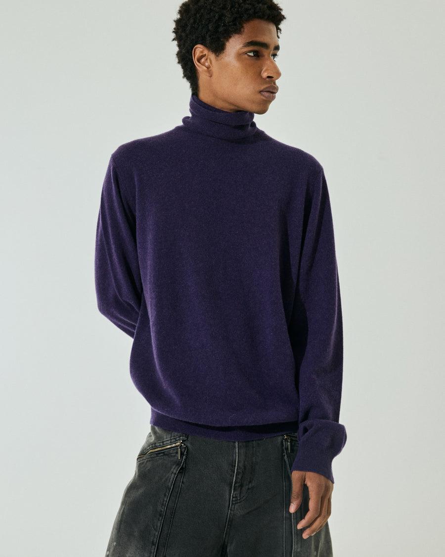 Scaglione TURTLENECK CITY F12 PURPLE In Linea