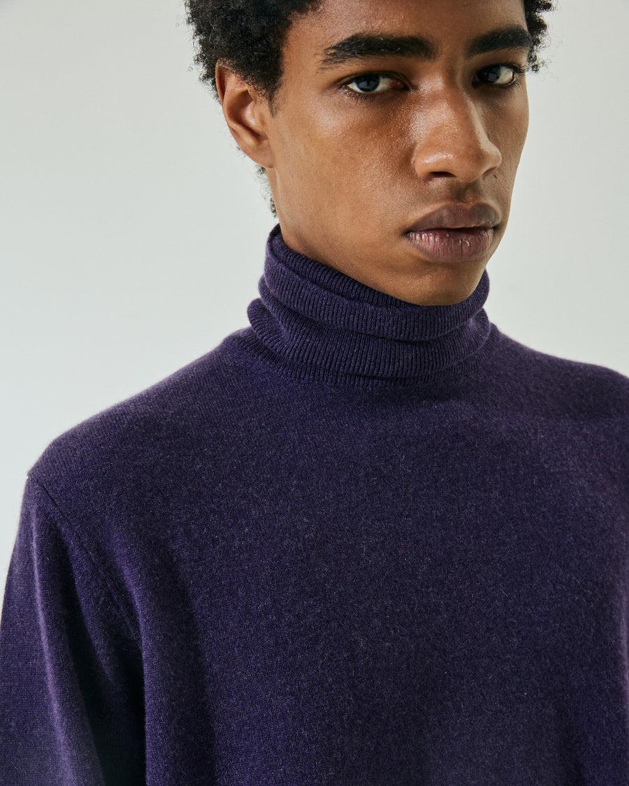Scaglione TURTLENECK CITY F12 PURPLE In Linea