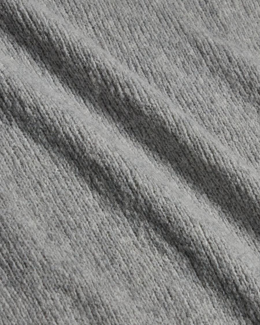 Scaglione ROUND NECK SEAMLESS PUFFED CASHMERE LT GREY Soddisfazione Garantita
