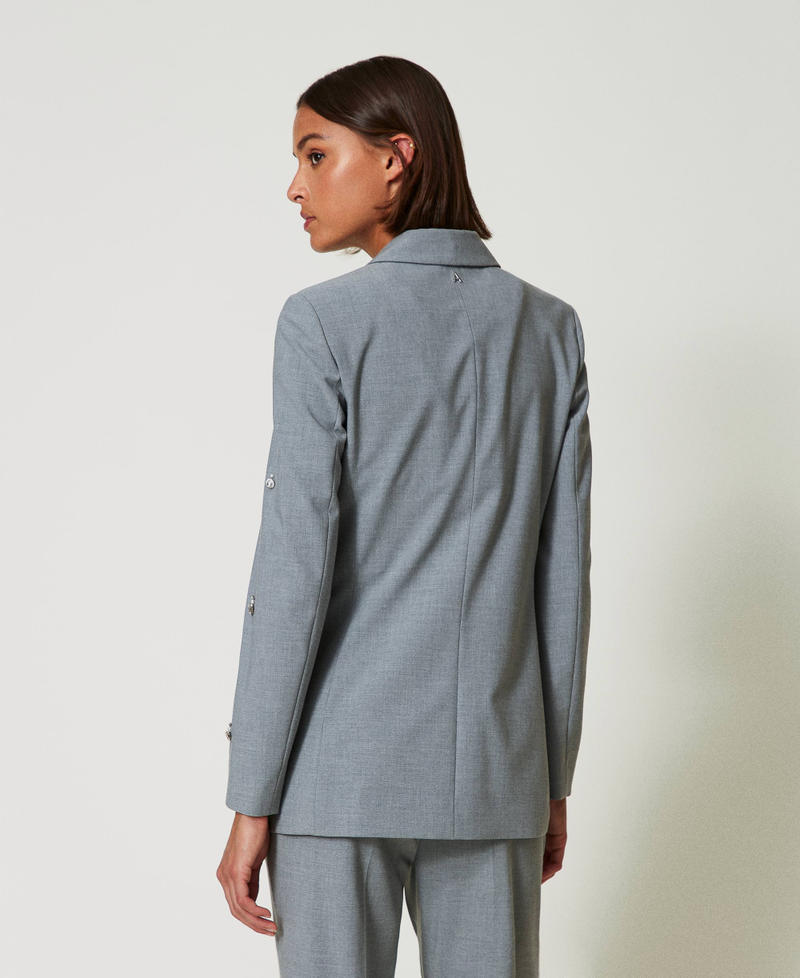 Scee by twin set Giacca blazer con ricami a mano Vendita Calda