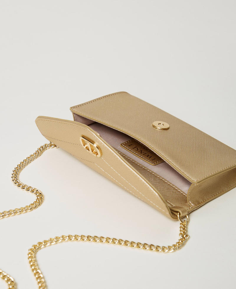 Scee by twin set Mini borsa portacellulare con tracolla Nuovo