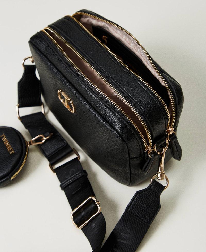 Scee by twin set Borsa a tracolla con portamonete Spedizione Gratuita
