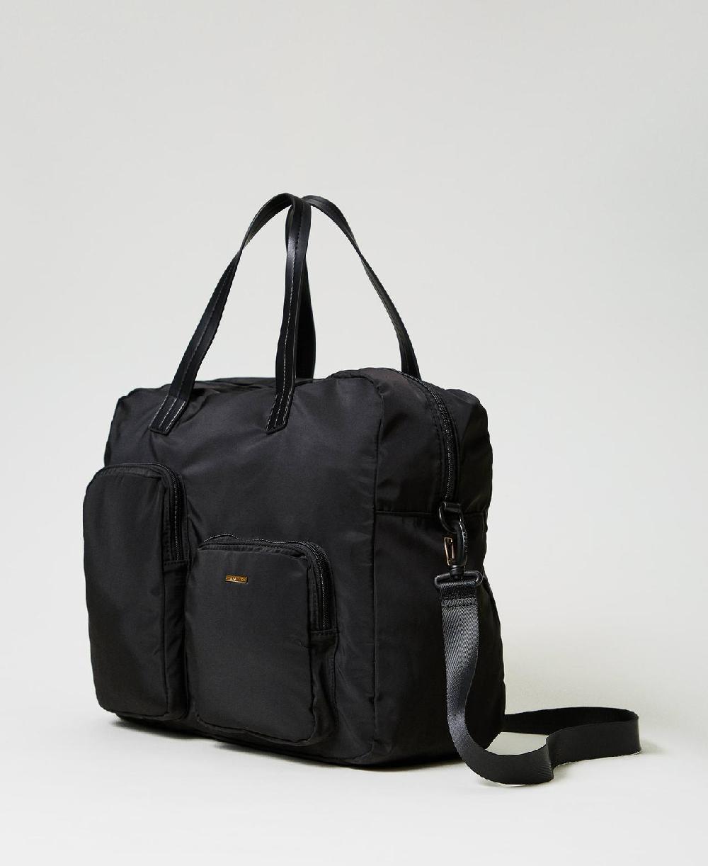 Scee by twin set Borsa shopper in tessuto tecnico Pezzi Unici