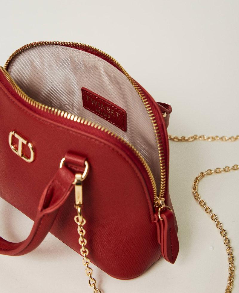 Scee by twin set Mini borsa a tracolla con Oval T Soddisfazione Garantita