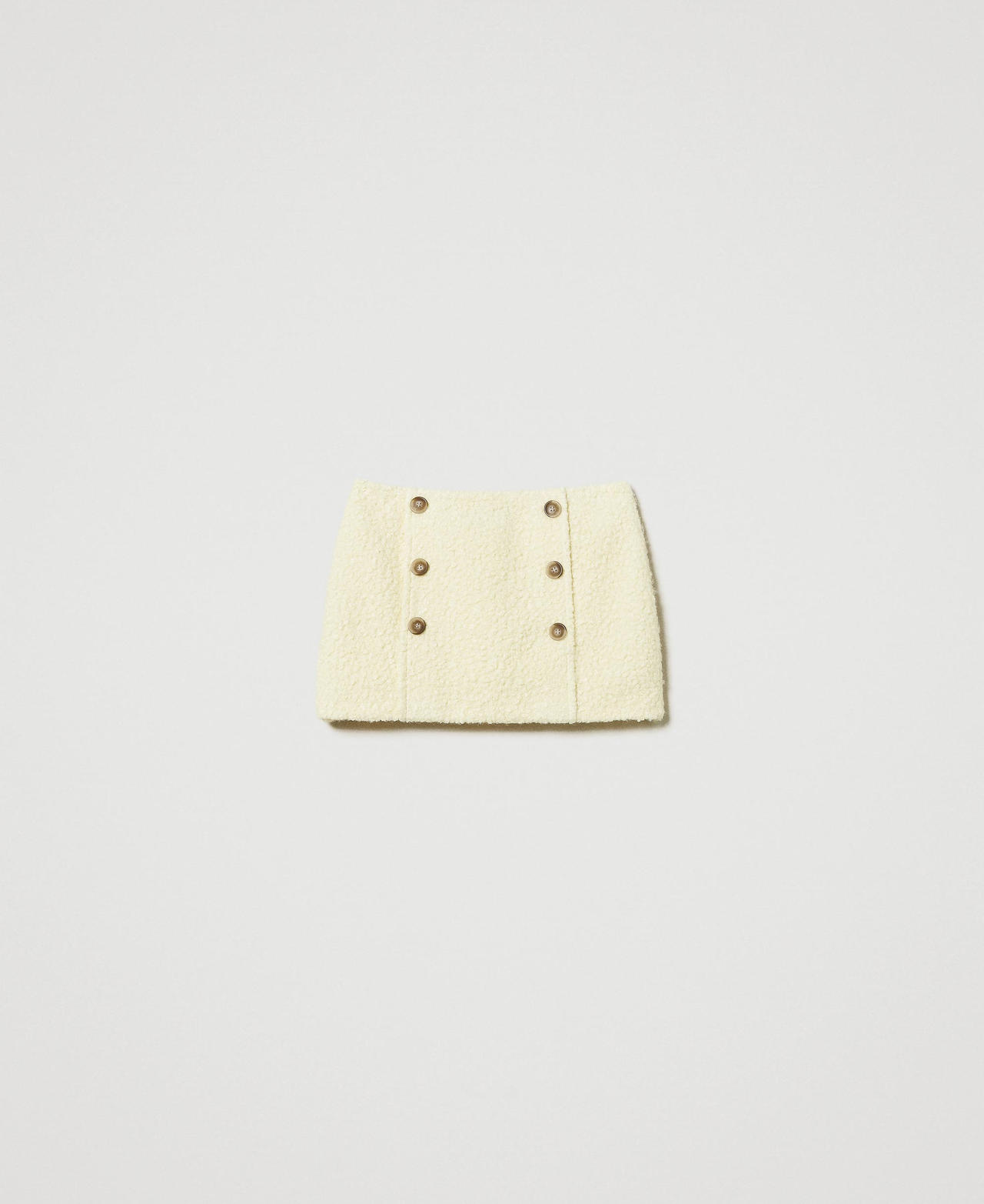 Scee by twin set Minigonna in panno arricciato Saldi Di Fabbrica