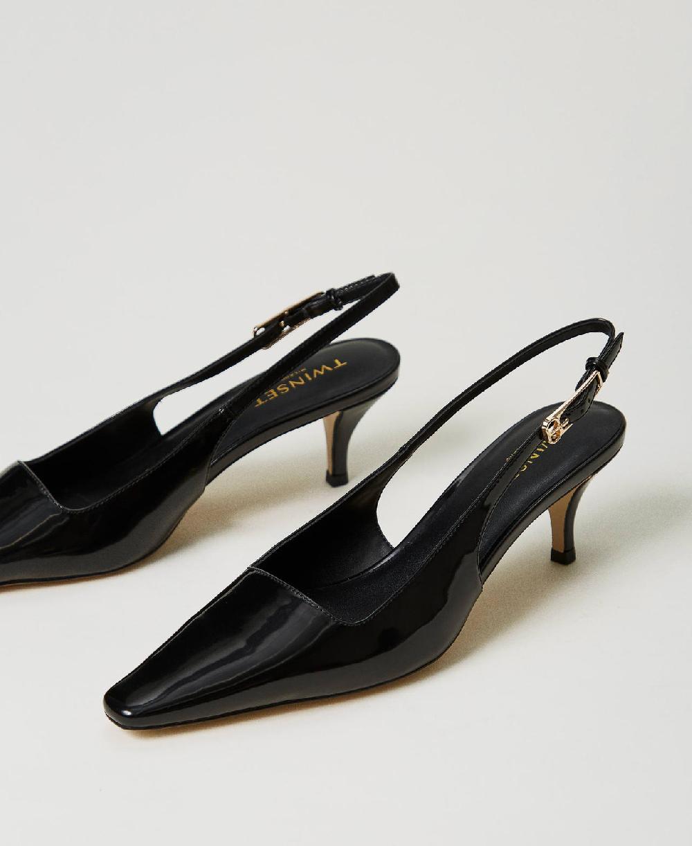 Scee by twin set Décolleté sling back in vernice Affare Del Giorno