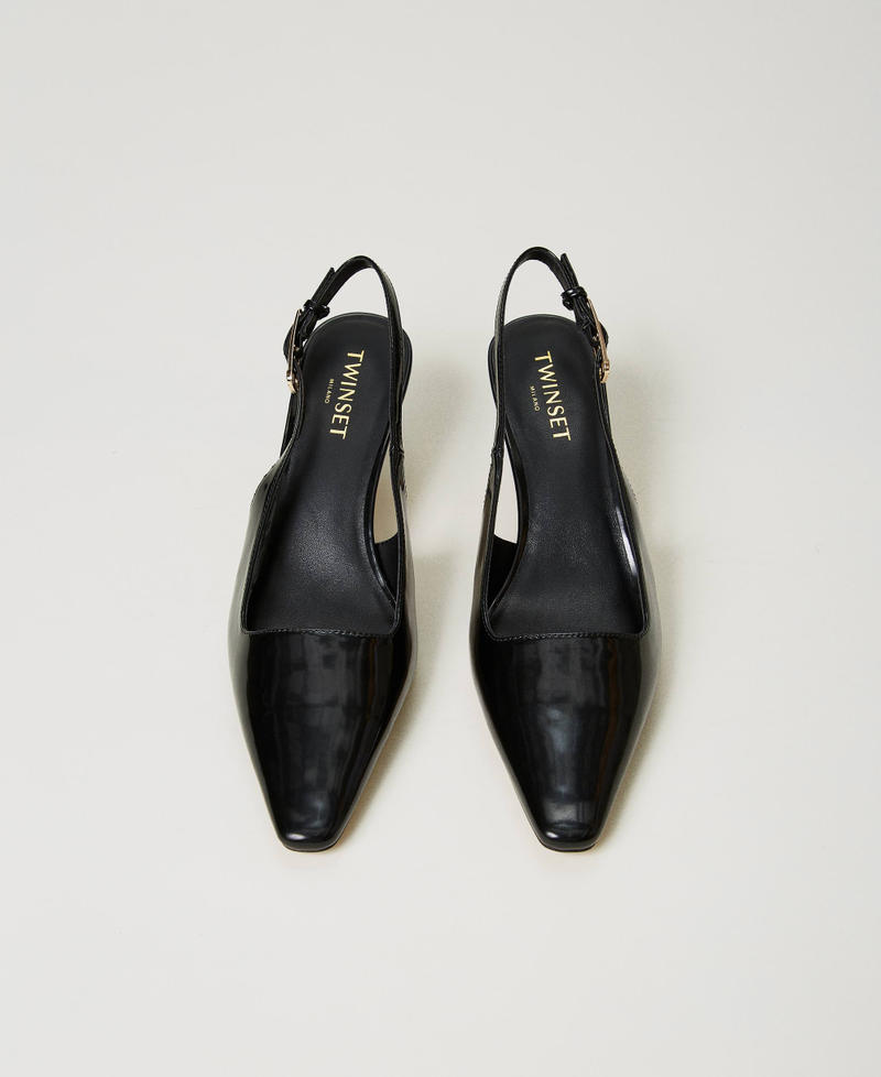 Scee by twin set Décolleté sling back in vernice Affare Del Giorno