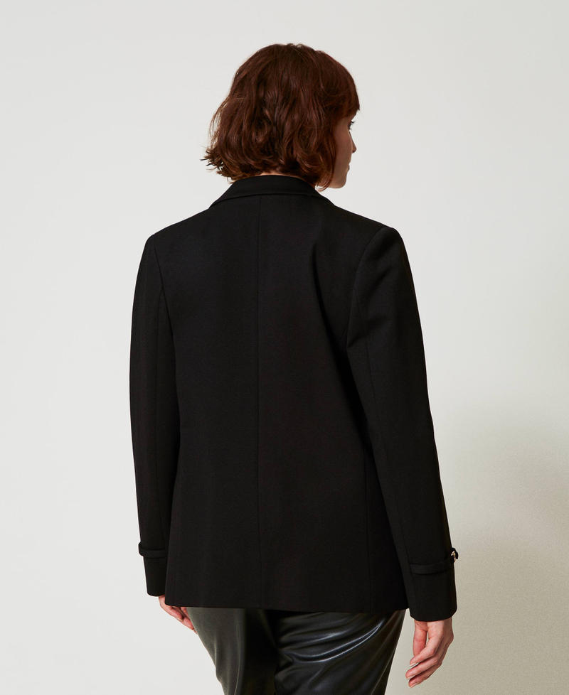 Scee by twin set Giacca blazer con cinturino Oval T Offerta