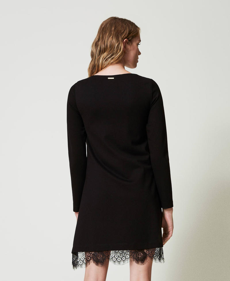 Scee by twin set Abito corto con pizzo Hotsell