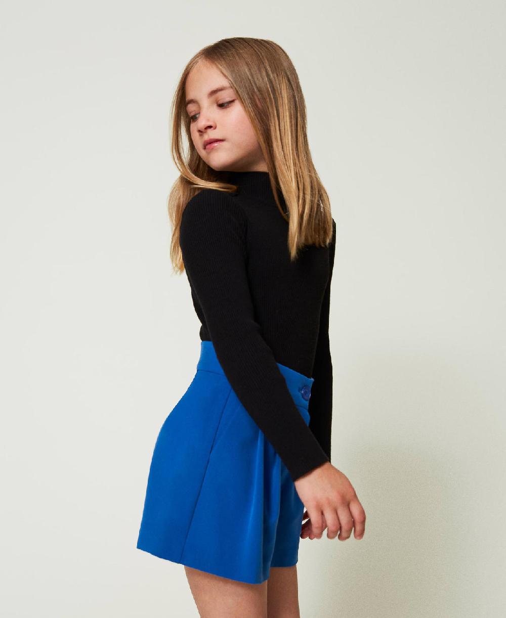 Scee by twin set Shorts in flanella Fino Al -60%