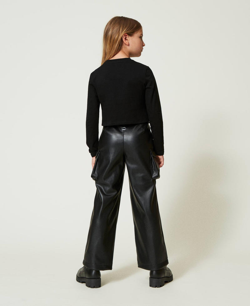Scee by twin set Pantaloni cargo con tasche utility Affare Del Giorno