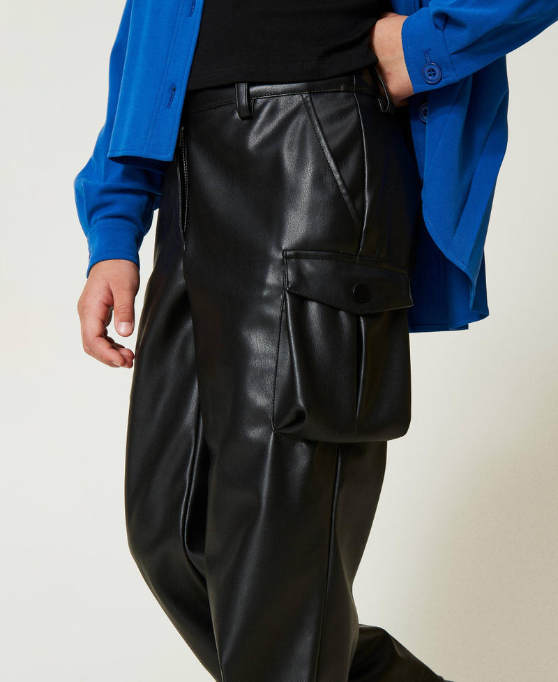 Scee by twin set Pantaloni cargo con tasche utility Affare Del Giorno